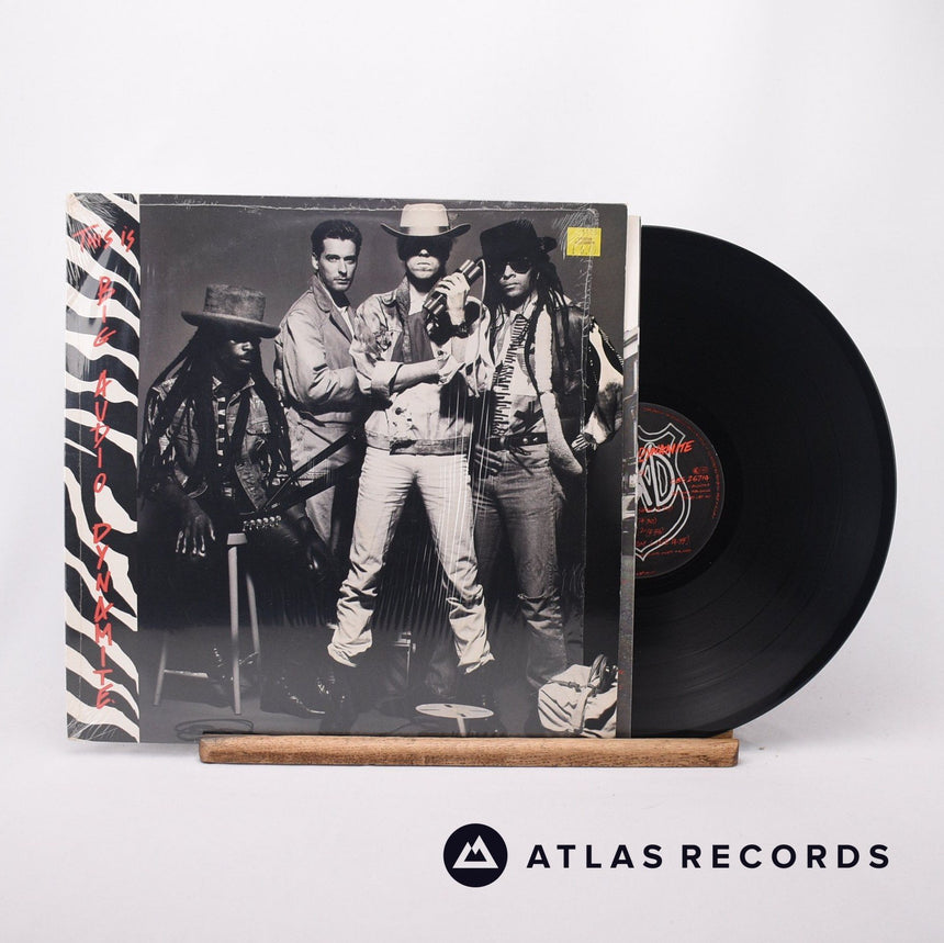 Big Audio Dynamite This Is Big Audio Dynamite LP Vinyl Record - Front Cover & Record