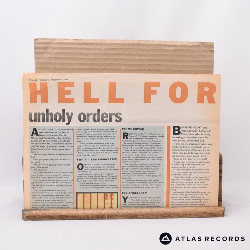 Big Audio Dynamite - This Is Big Audio Dynamite - LP Vinyl Record - EX/EX