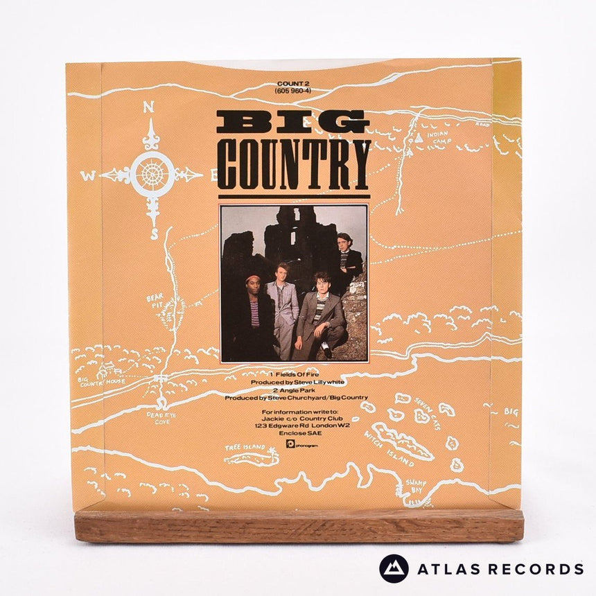Big Country - Fields Of Fire - 7" Vinyl Record - EX/EX