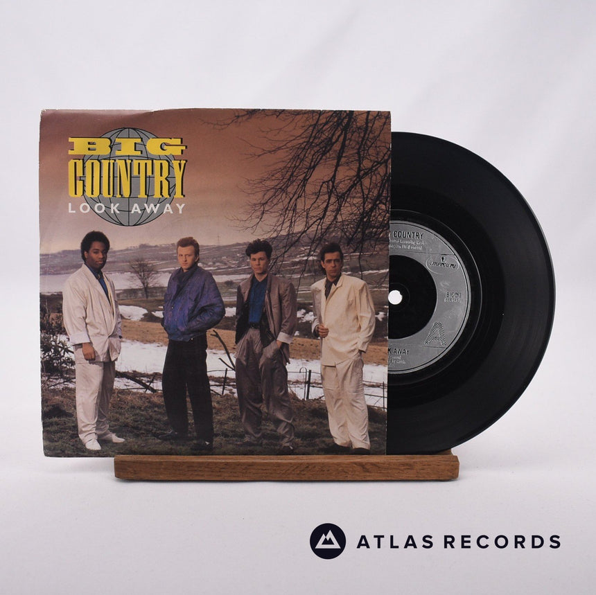 Big Country Look Away 7" Vinyl Record - Front Cover & Record