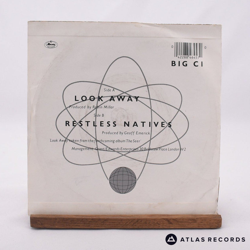 Big Country - Look Away - 7" Vinyl Record - VG+/EX