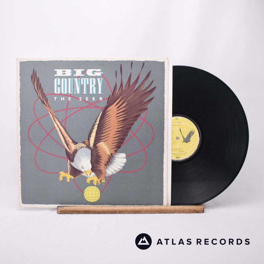 Big Country The Seer LP Vinyl Record - Front Cover & Record
