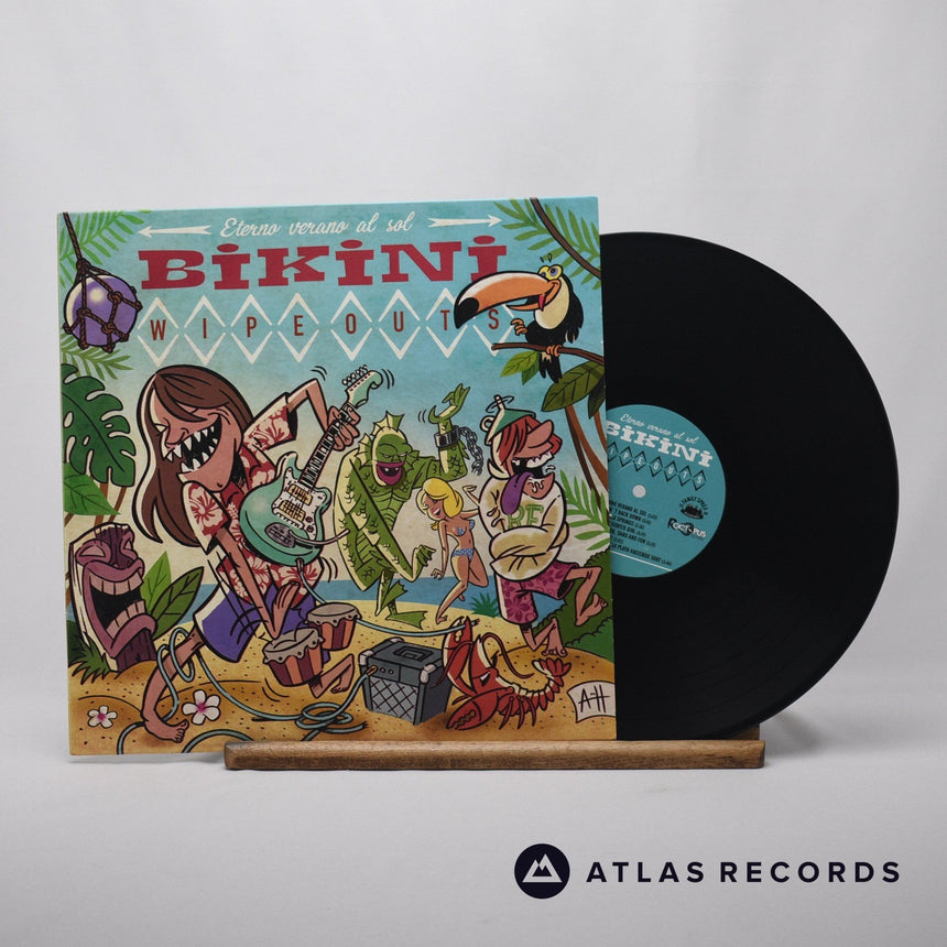 Bikini Wipeouts Eterno Verano Al Sol LP Vinyl Record - Front Cover & Record