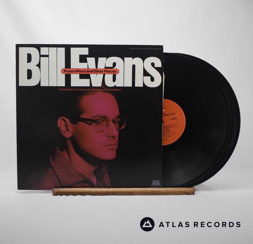 Bill Evans Peace Piece And Other Pieces Double LP Vinyl Record - Front Cover & Record