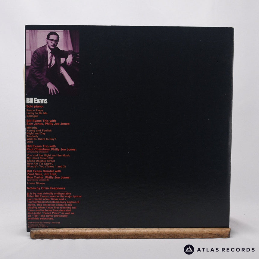 Bill Evans - Peace Piece And Other Pieces - A B Double LP Vinyl Record - EX/EX