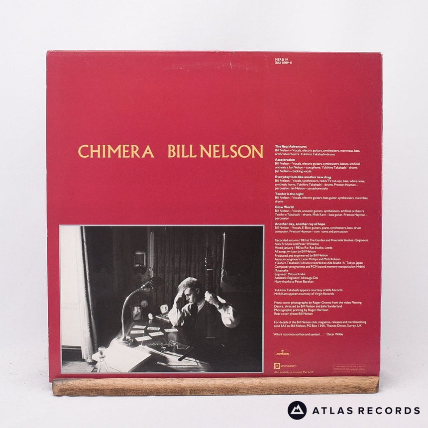 Bill Nelson - Chimera - LP Vinyl Record - EX/EX