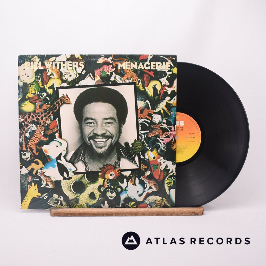 Bill Withers Menagerie LP Vinyl Record - Front Cover & Record