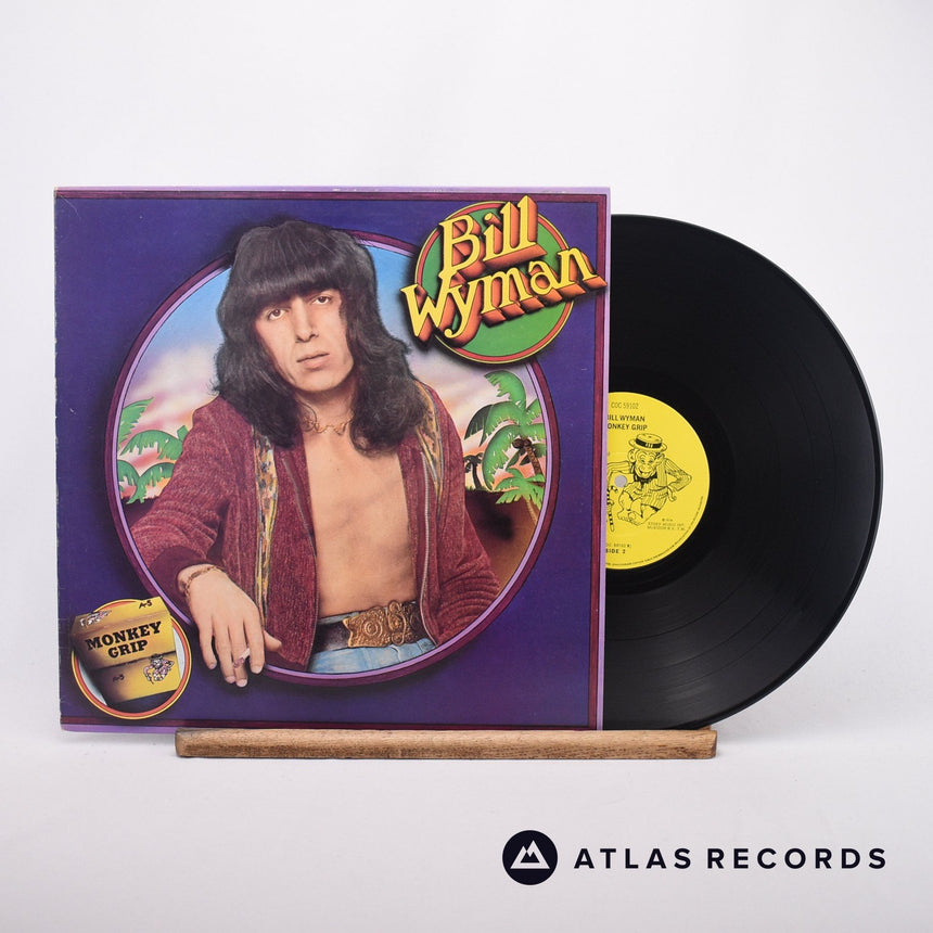 Bill Wyman Monkey Grip LP Vinyl Record - Front Cover & Record