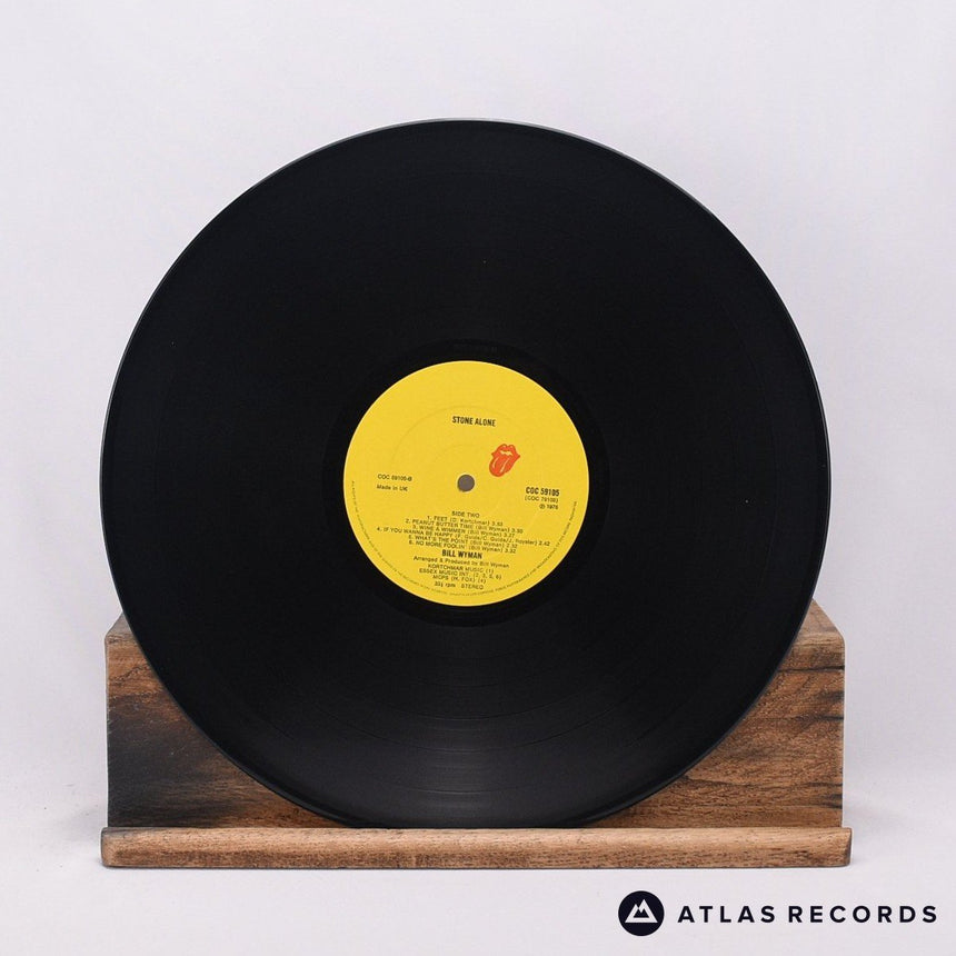 Bill Wyman - Stone Alone - LP Vinyl Record - EX/EX