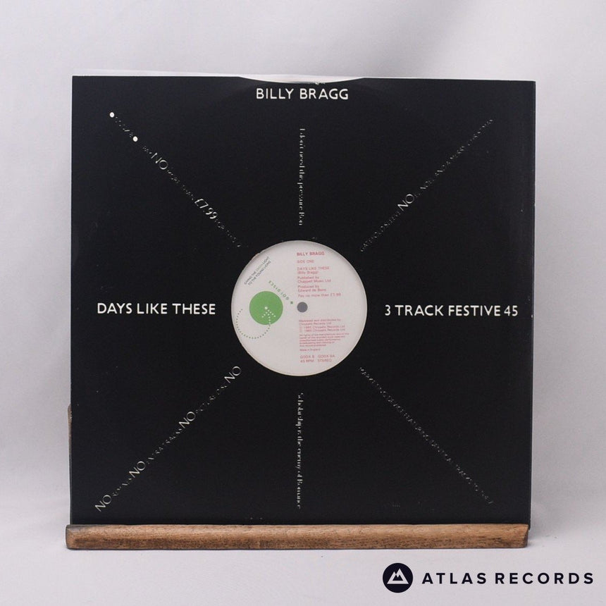 Billy Bragg - Days Like These - Die-Cut Sleeve 12" Vinyl Record - VG+/VG+