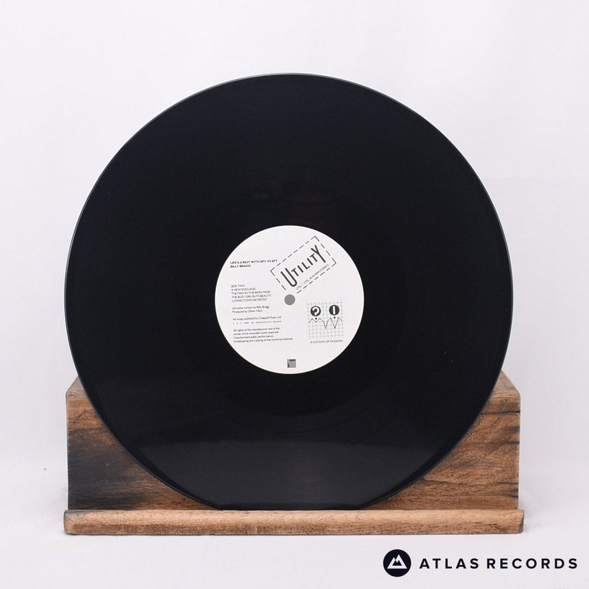 Billy Bragg - Life's A Riot With Spy Vs Spy - Reissue 12" Vinyl Record - EX/EX