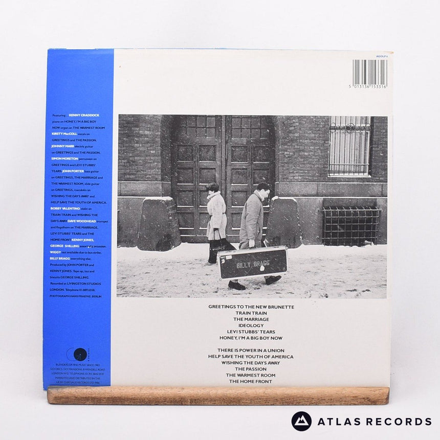 Billy Bragg - Talking With The Taxman About Poetry - LP Vinyl Record - EX/EX