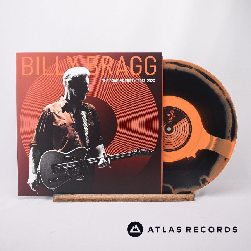 Billy Bragg The Roaring Forty | 1983-2023 LP Vinyl Record - Front Cover & Record