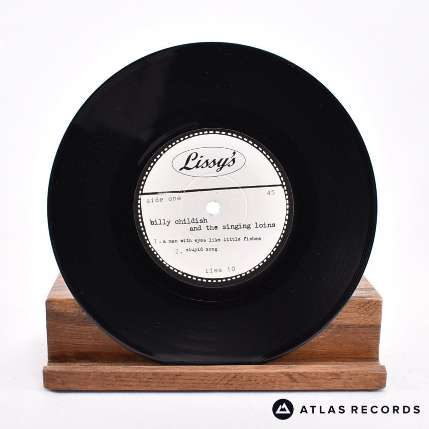 Billy Childish - A Man With Eyes Like Fishes - Insert 7" Vinyl Record - EX/EX