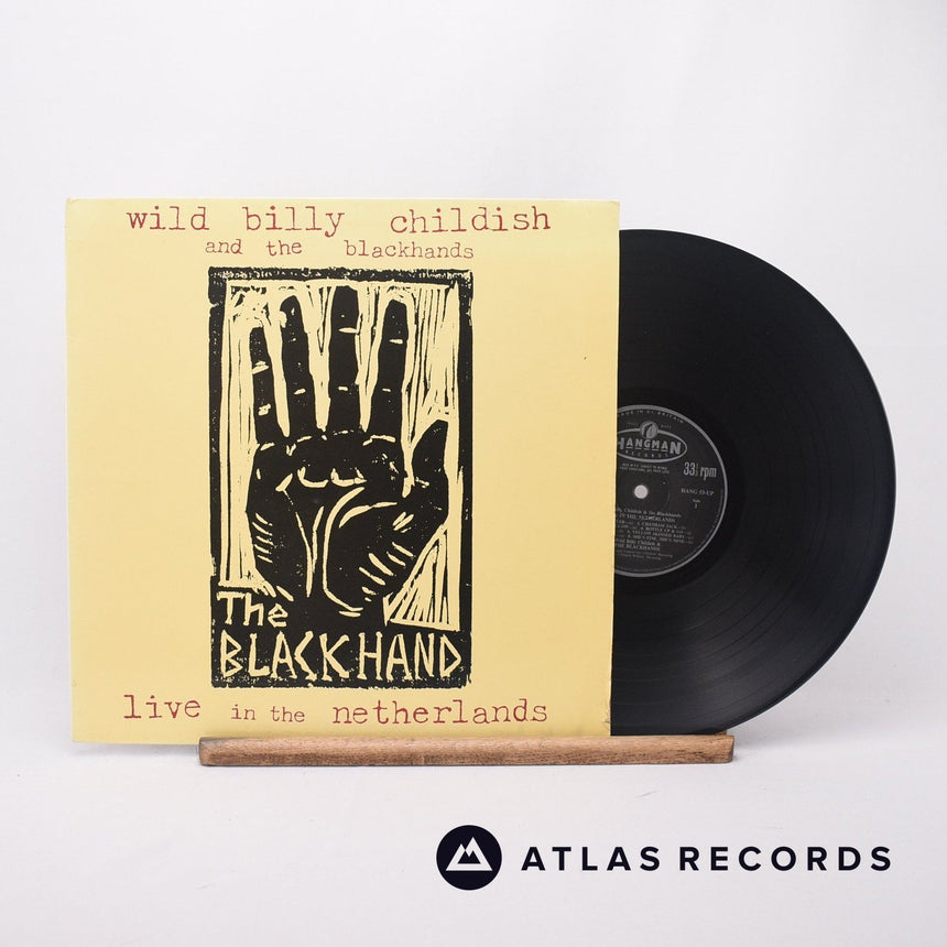 Billy Childish And The Blackhands Live In The Netherlands LP Vinyl Record - Front Cover & Record