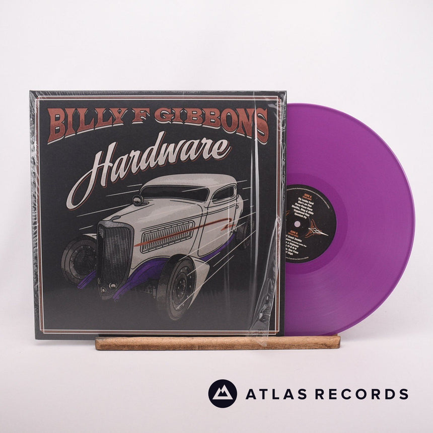 Billy Gibbons Hardware LP Vinyl Record - Front Cover & Record