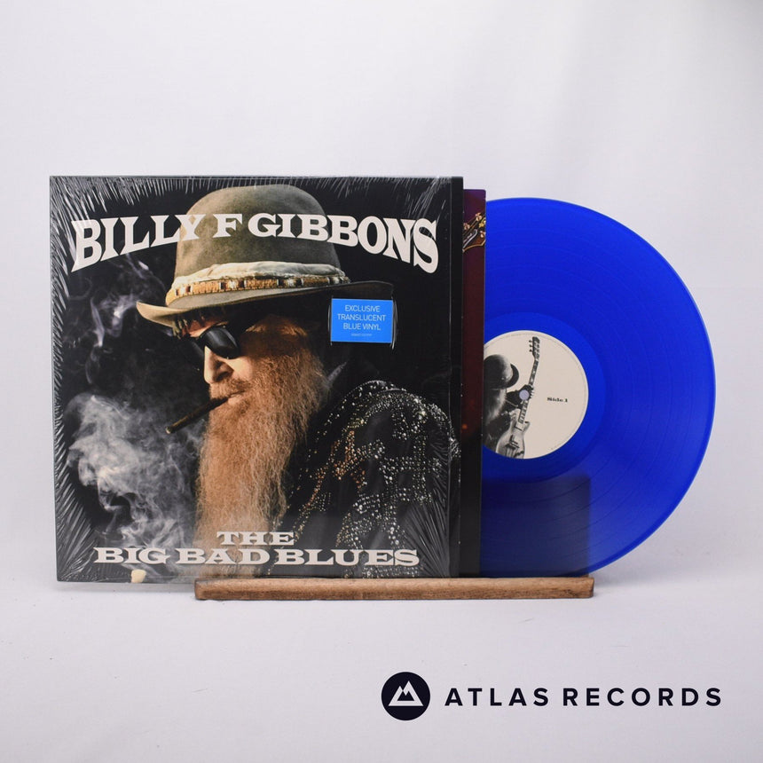 Billy Gibbons The Big Bad Blues LP Vinyl Record - Front Cover & Record