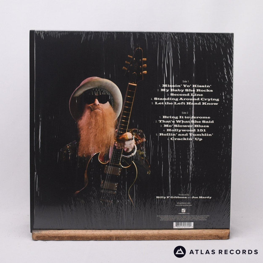 Billy Gibbons - The Big Bad Blues - Blue Translucent LP Vinyl Record - NM/NM