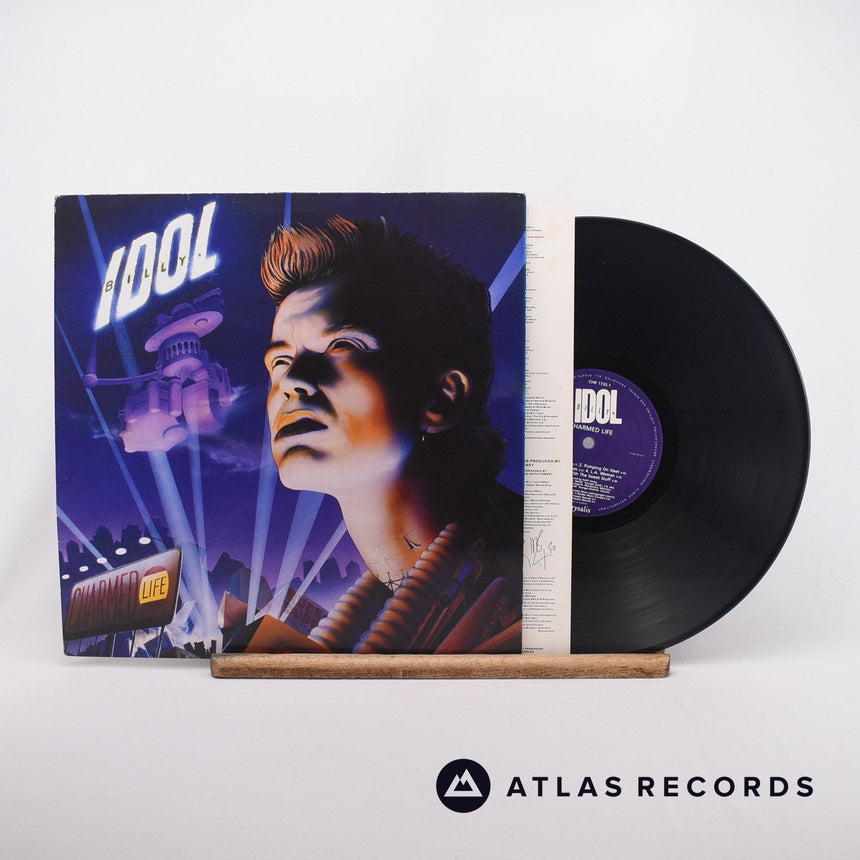 Billy Idol Charmed Life LP Vinyl Record - Front Cover & Record