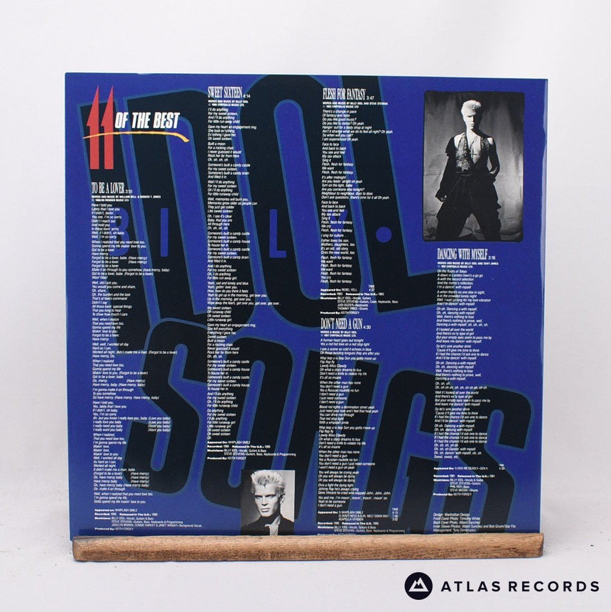 Billy Idol - Idol Songs - 11 Of The Best - LP + 12" Vinyl Record - EX/EX