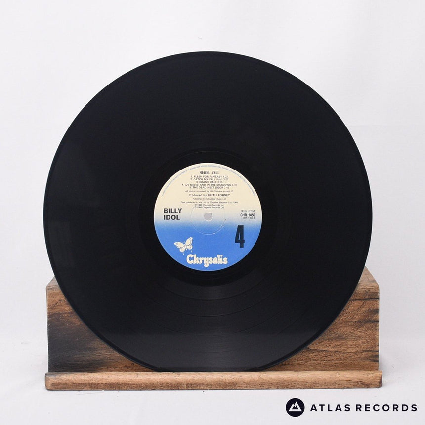 Billy Idol - Rebel Yell - LP Vinyl Record - VG+/VG+