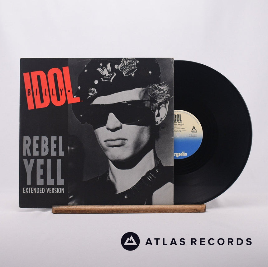 Billy Idol Rebel Yell 12" Vinyl Record - Front Cover & Record