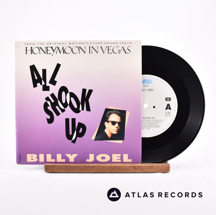 Billy Joel All Shook Up 7" Vinyl Record - Front Cover & Record