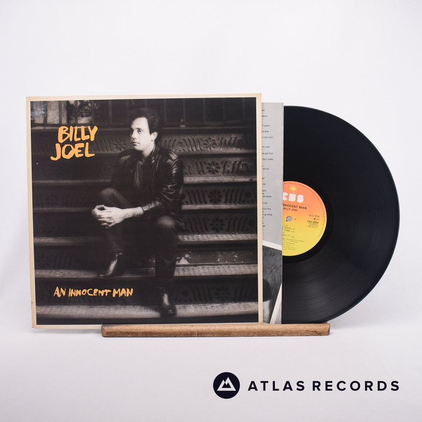 Billy Joel An Innocent Man LP Vinyl Record - Front Cover & Record