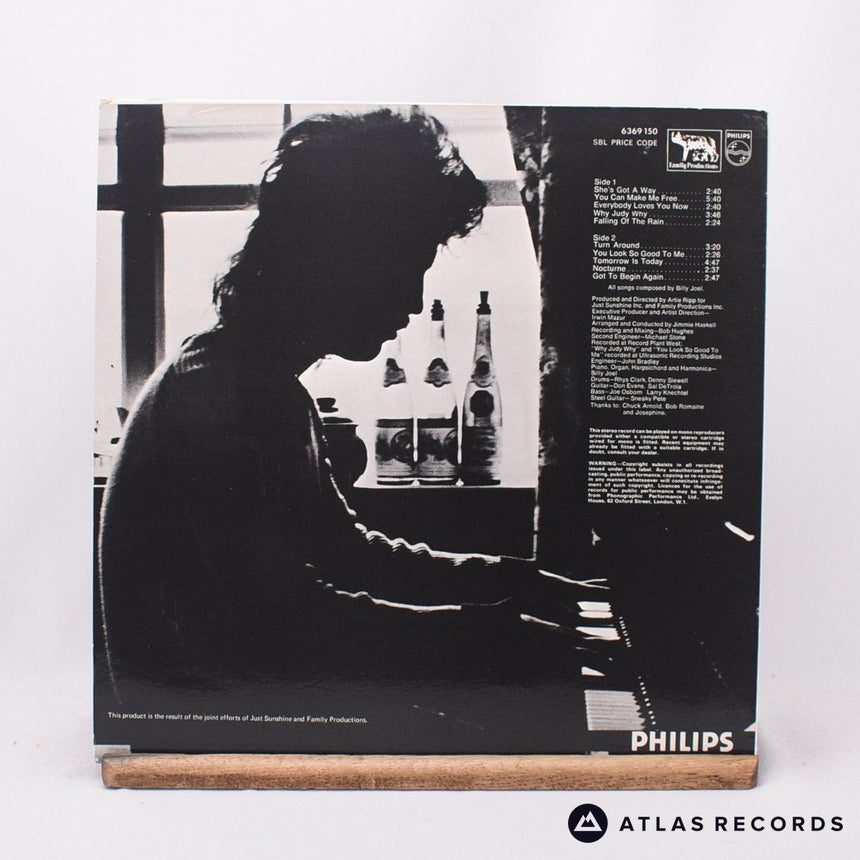 Billy Joel - Cold Spring Harbor - LP Vinyl Record - EX/EX