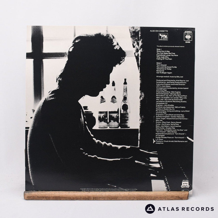 Billy Joel - Cold Spring Harbor - Reissue A1 B1 LP Vinyl Record - EX/EX