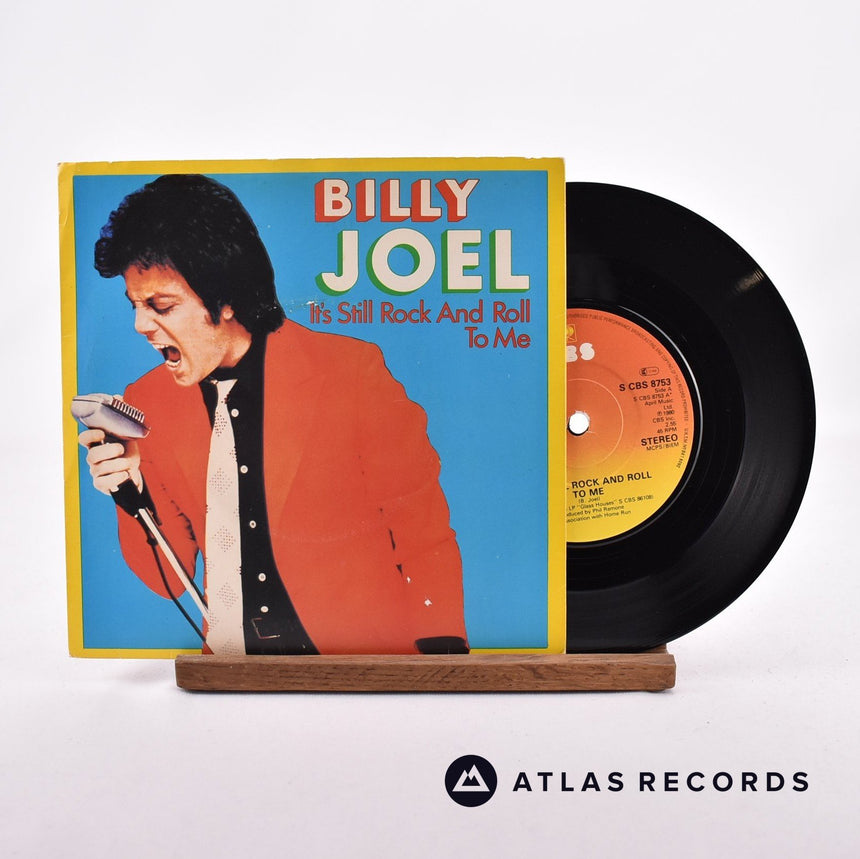 Billy Joel It's Still Rock And Roll To Me 7" Vinyl Record - Front Cover & Record