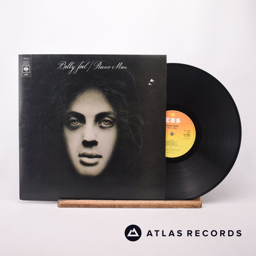 Billy Joel Piano Man LP Vinyl Record - Front Cover & Record