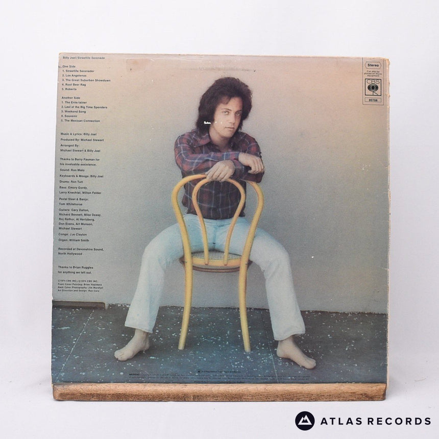 Billy Joel - Streetlife Serenade - LP Vinyl Record - VG+/VG+