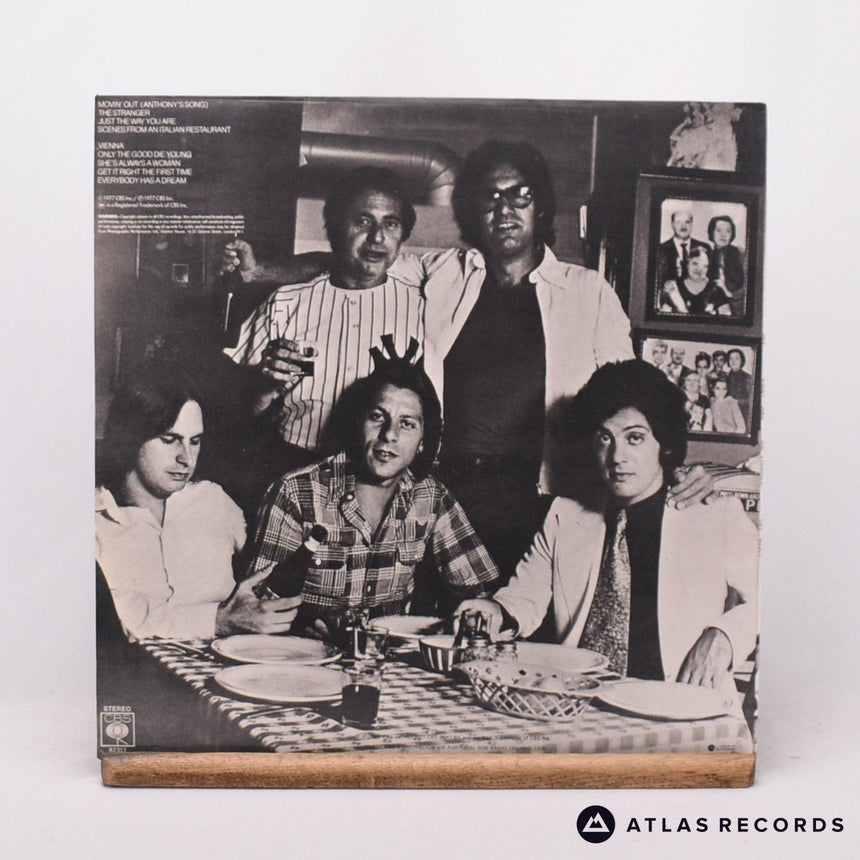 Billy Joel - The Stranger - Lyric Sheet Portugal LP Vinyl Record - EX/EX