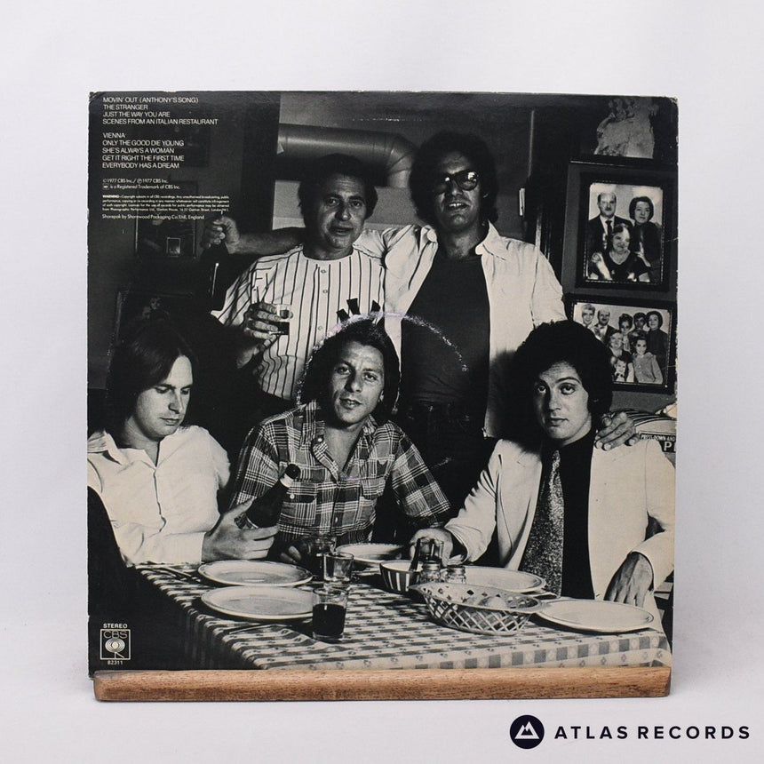 Billy Joel - The Stranger - Lyric Sheet A2 B-3 LP Vinyl Record - VG+/EX