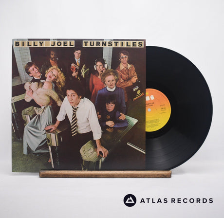 Billy Joel Turnstiles LP Vinyl Record - Front Cover & Record