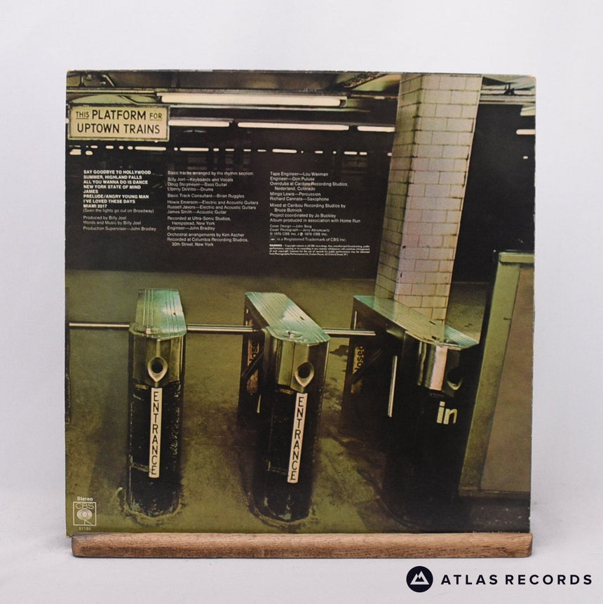 Billy Joel - Turnstiles - Lyric Sheet LP Vinyl Record - EX/EX