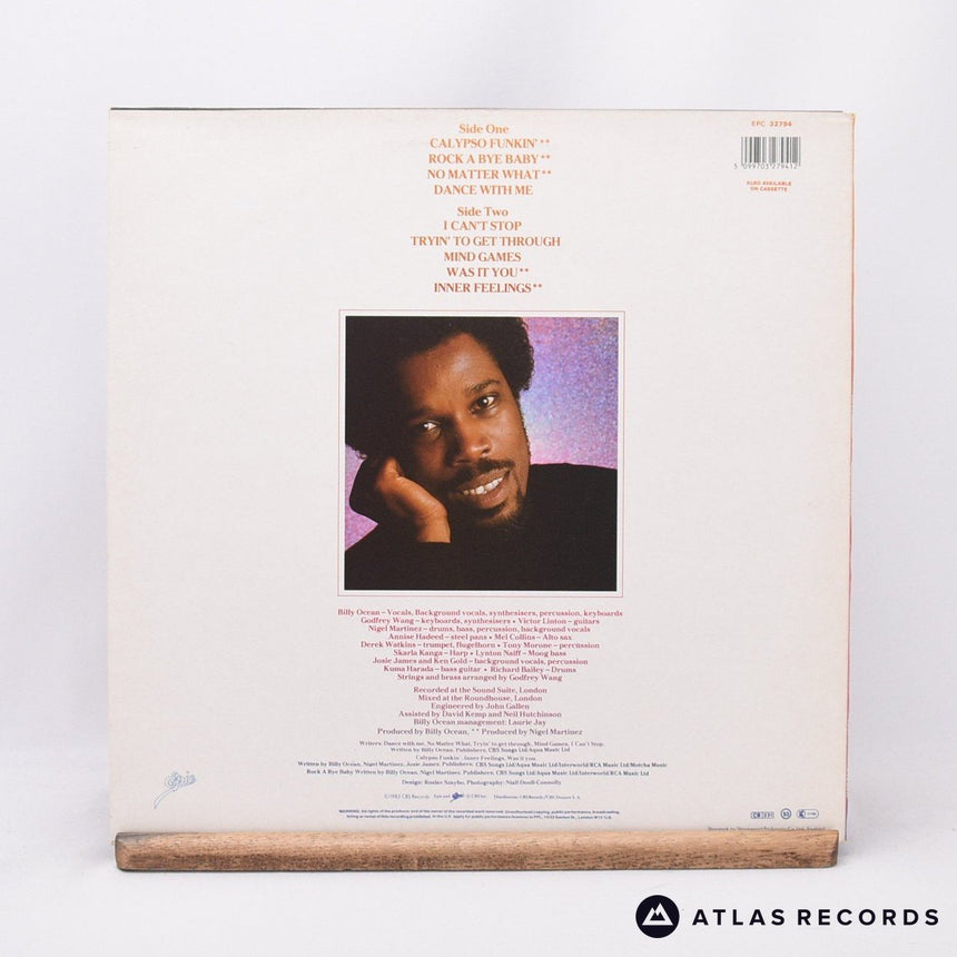 Billy Ocean - Inner Feelings - LP Vinyl Record - VG+/EX