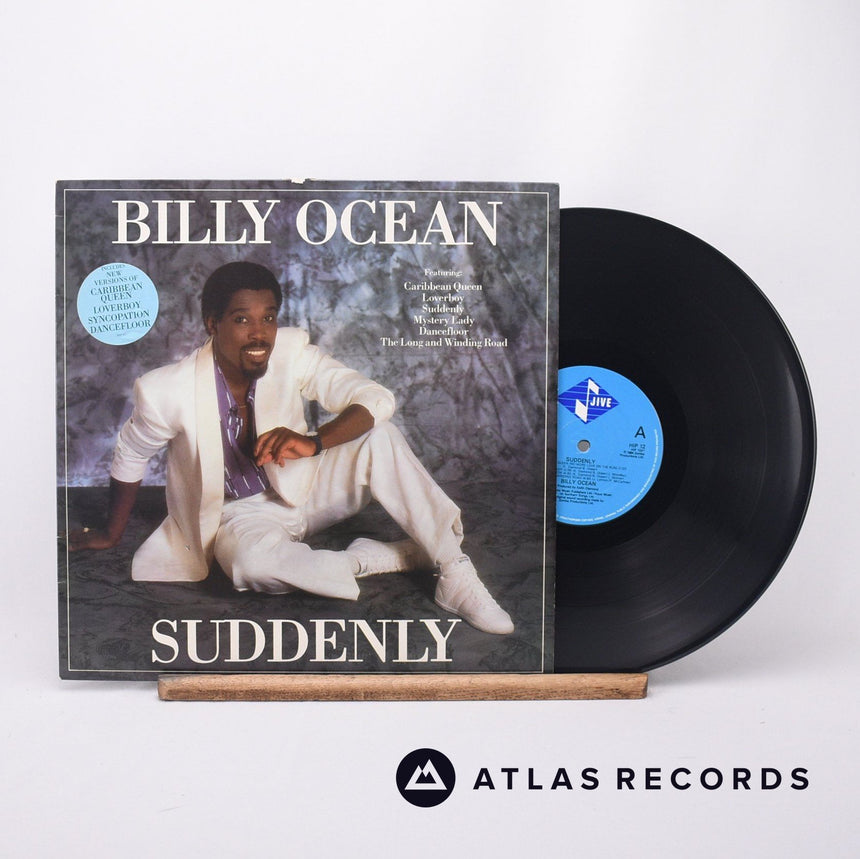 Billy Ocean Suddenly LP Vinyl Record - Front Cover & Record