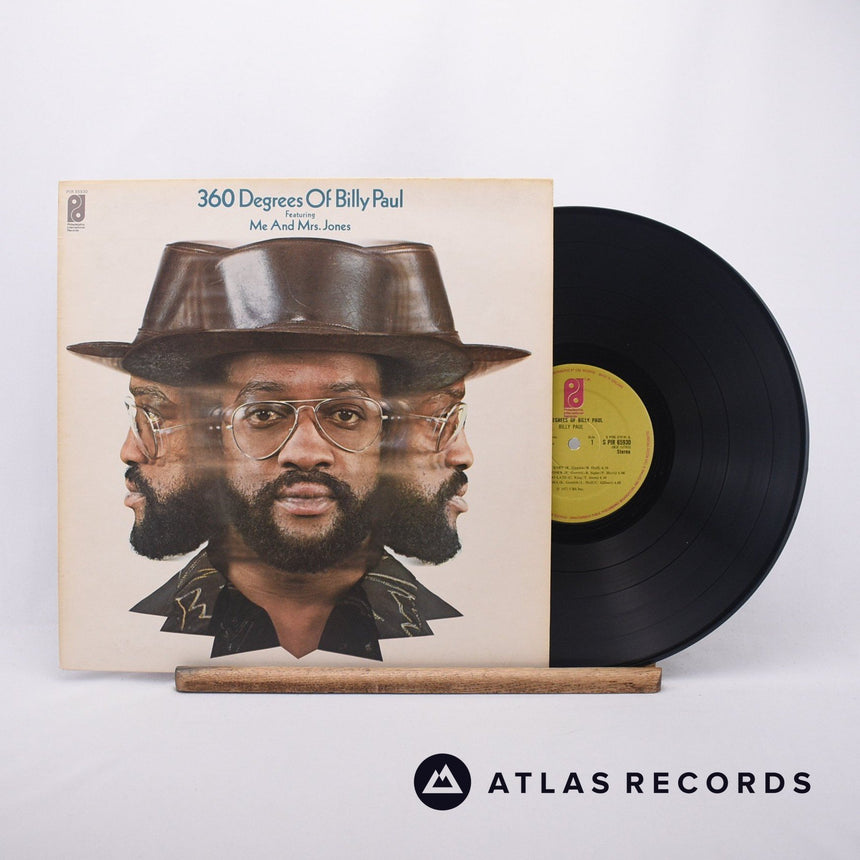 Billy Paul 360 Degrees Of Billy Paul LP Vinyl Record - Front Cover & Record