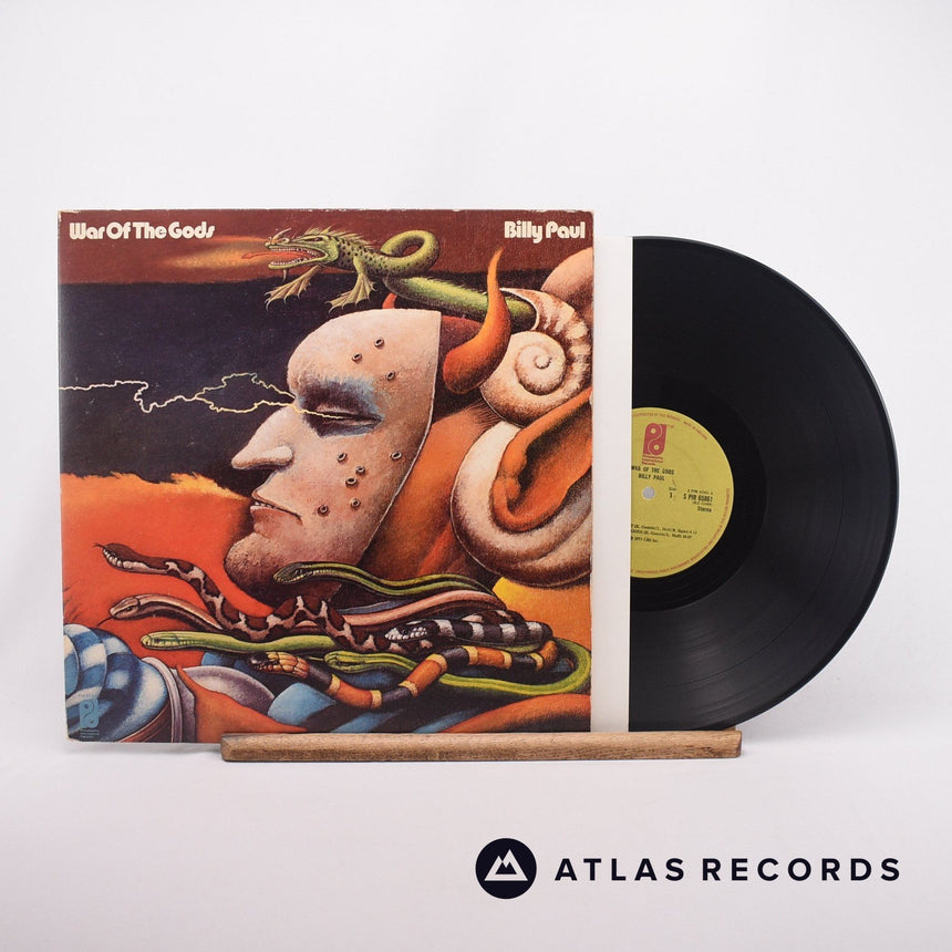 Billy Paul War Of The Gods LP Vinyl Record - Front Cover & Record