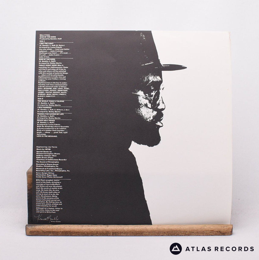 Billy Paul - War Of The Gods - LP Vinyl Record - VG+/EX