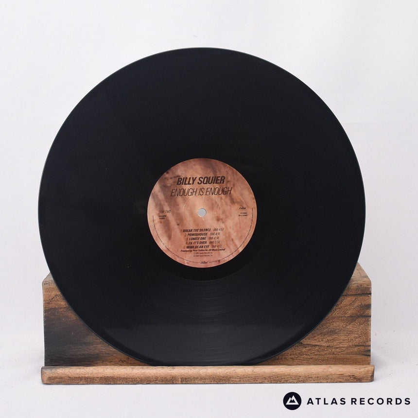 Billy Squier - Enough Is Enough - LP Vinyl Record - VG+/EX