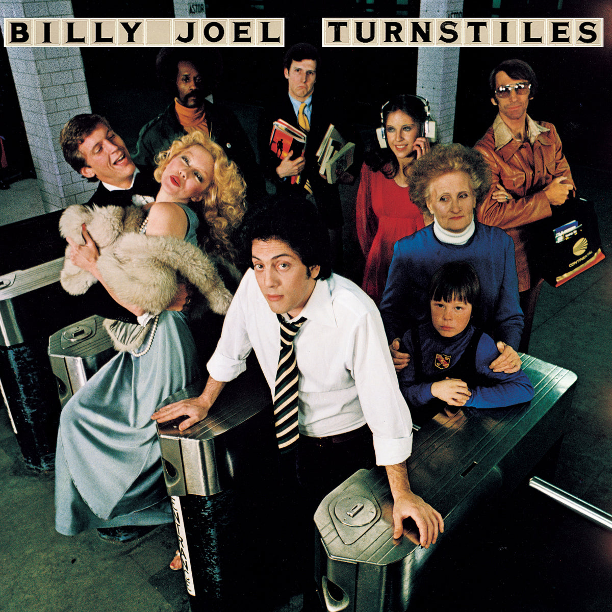 Billy Joel - Turnstiles - Subway Token Gold LP Vinyl Record