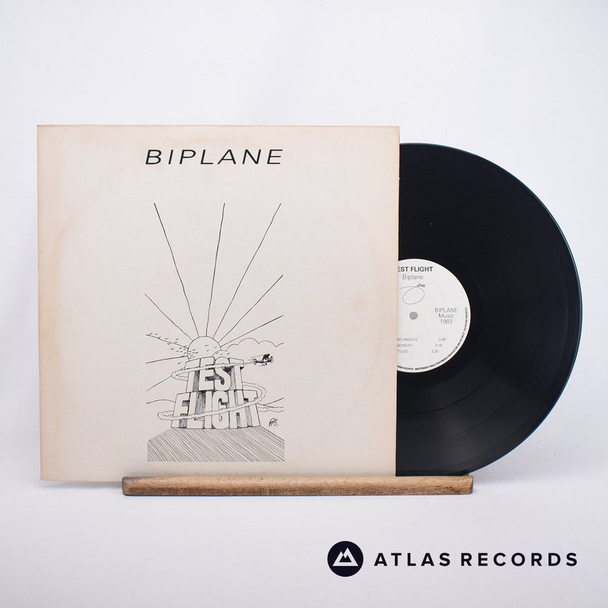Biplane Test Flight 12" Vinyl Record - Front Cover & Record