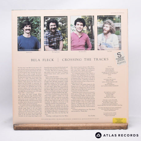 Béla Fleck - Crossing The Tracks - Insert LP Vinyl Record - NM/NM