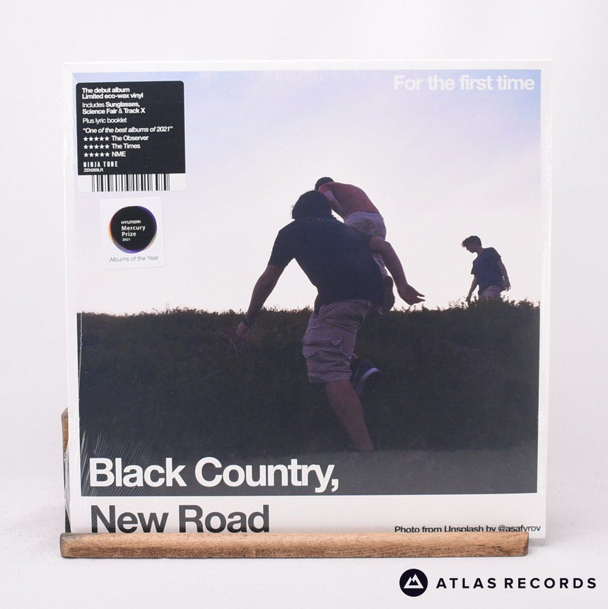 Black Country, New Road For The First Time LP Vinyl Record - Front Cover & Record
