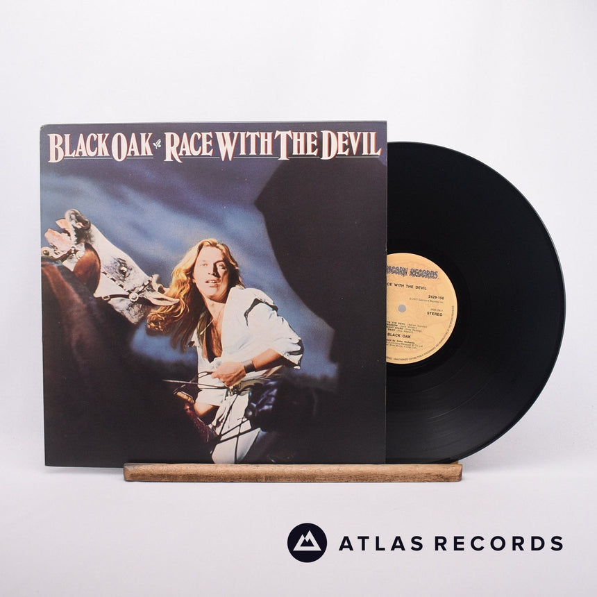 Black Oak Arkansas Race With The Devil LP Vinyl Record - Front Cover & Record