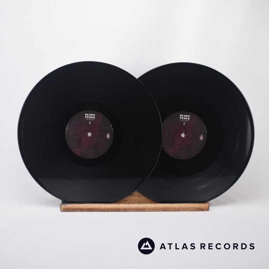 Black Peaks - Statues - Lyric Sheet 2 x LP + CD Vinyl Record - NM/EX
