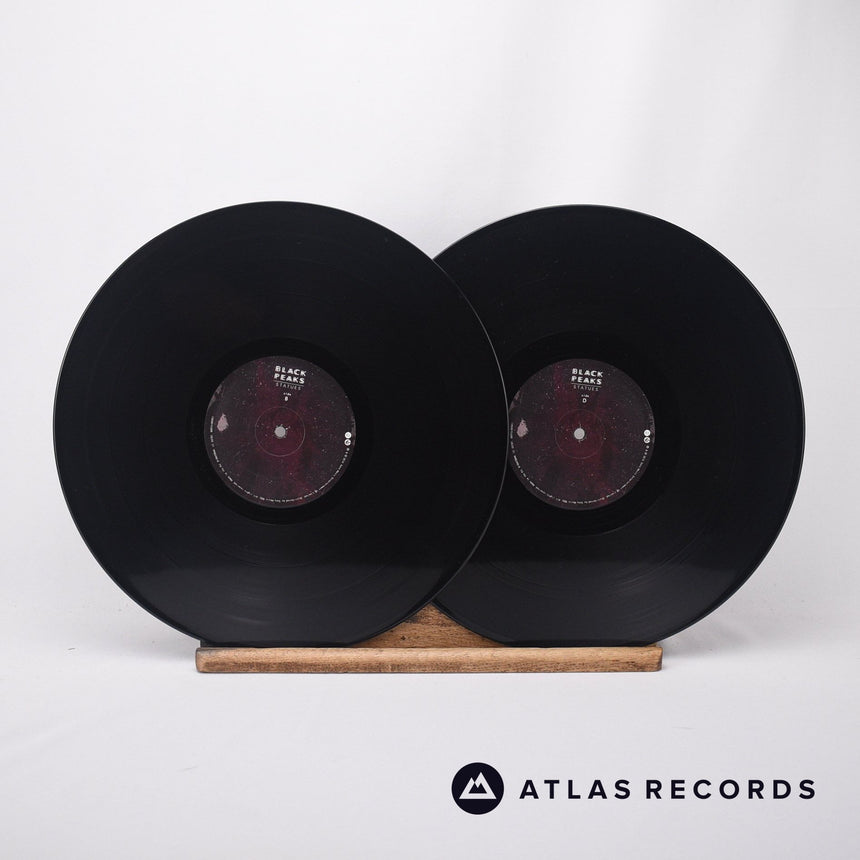Black Peaks - Statues - Lyric Sheet 2 x LP + CD Vinyl Record - NM/EX